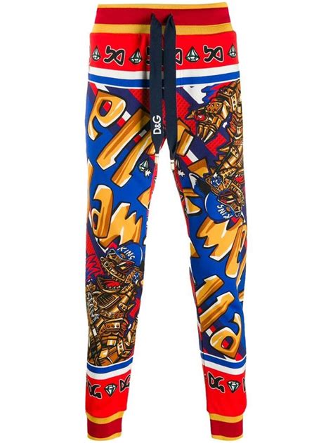 dolce gabbana jogging pants|dolce and gabbana tights set.